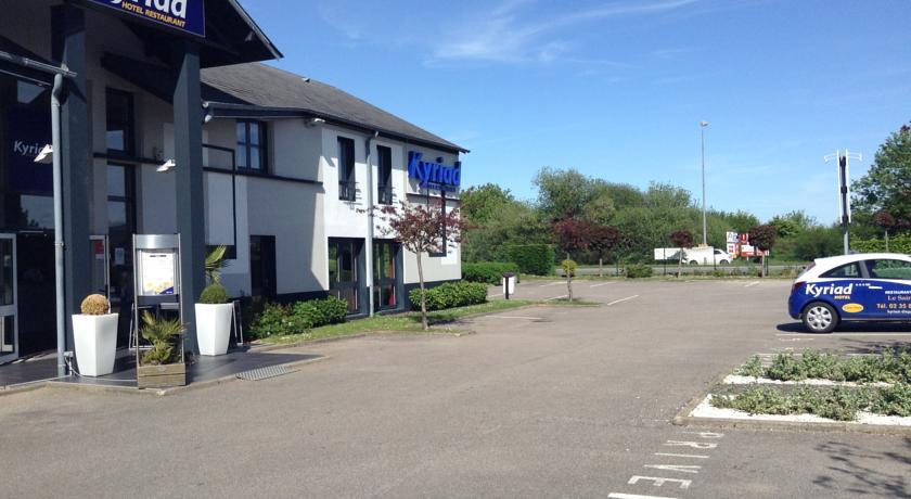 Hotel Kyriad Dieppe Saint-Aubin-sur-Scie Kültér fotó