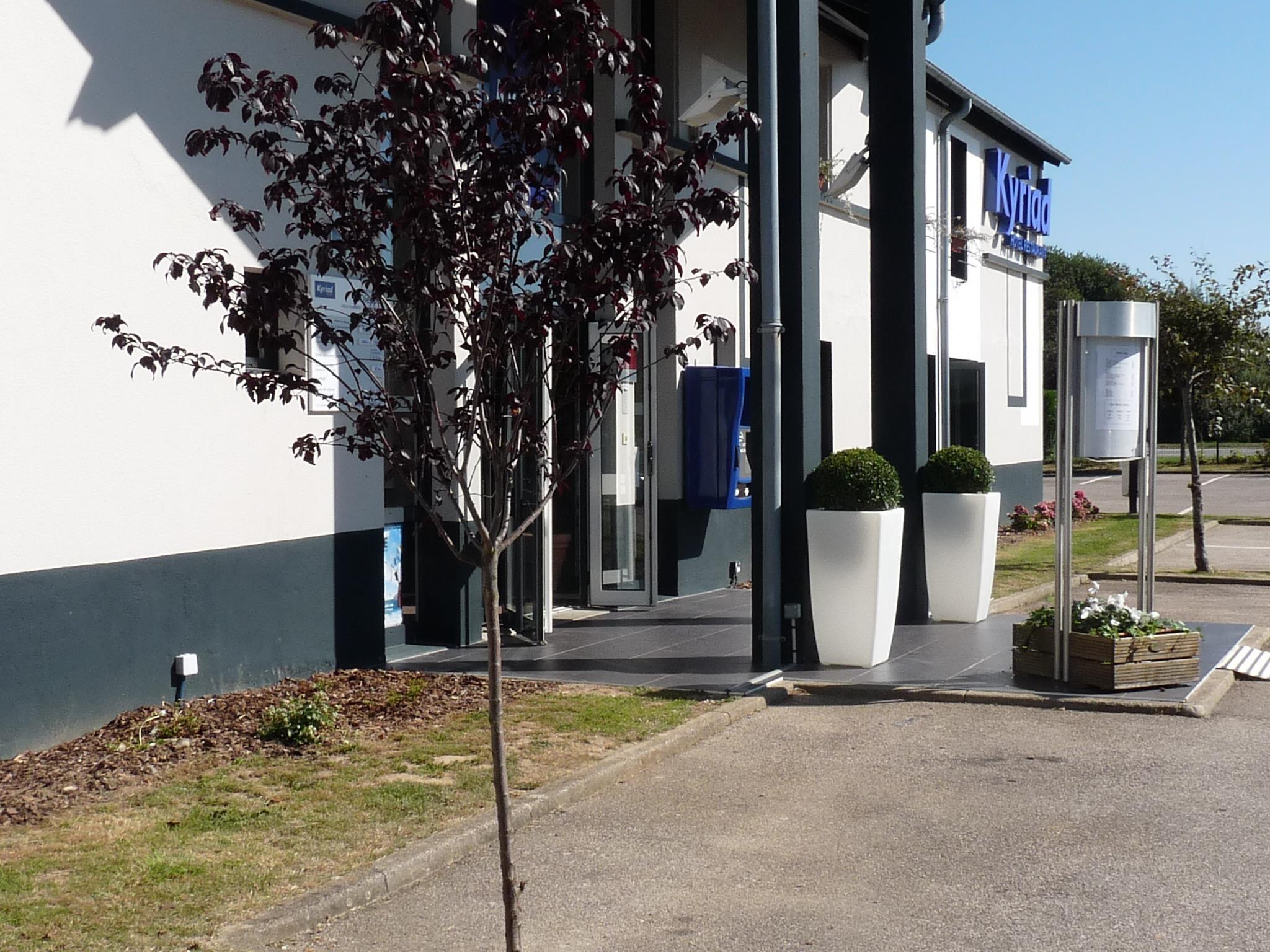 Hotel Kyriad Dieppe Saint-Aubin-sur-Scie Kültér fotó