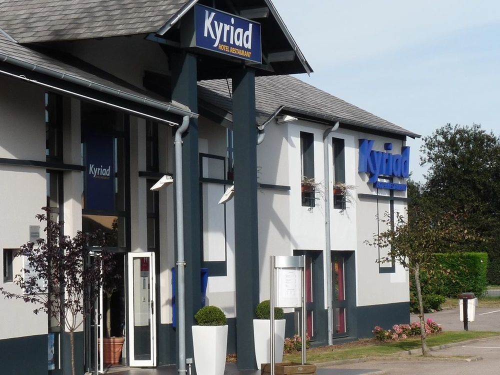 Hotel Kyriad Dieppe Saint-Aubin-sur-Scie Kültér fotó