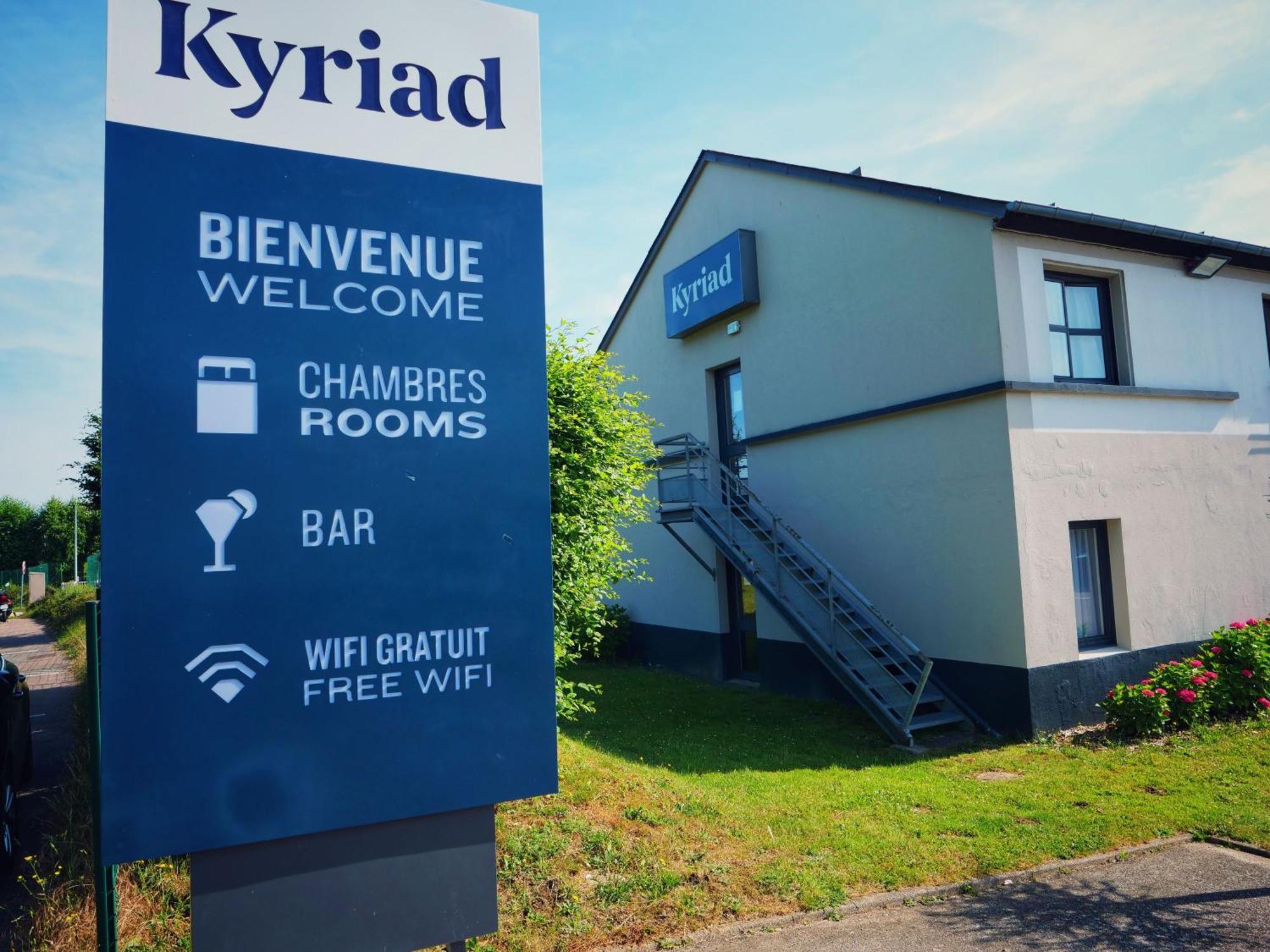 Hotel Kyriad Dieppe Saint-Aubin-sur-Scie Kültér fotó