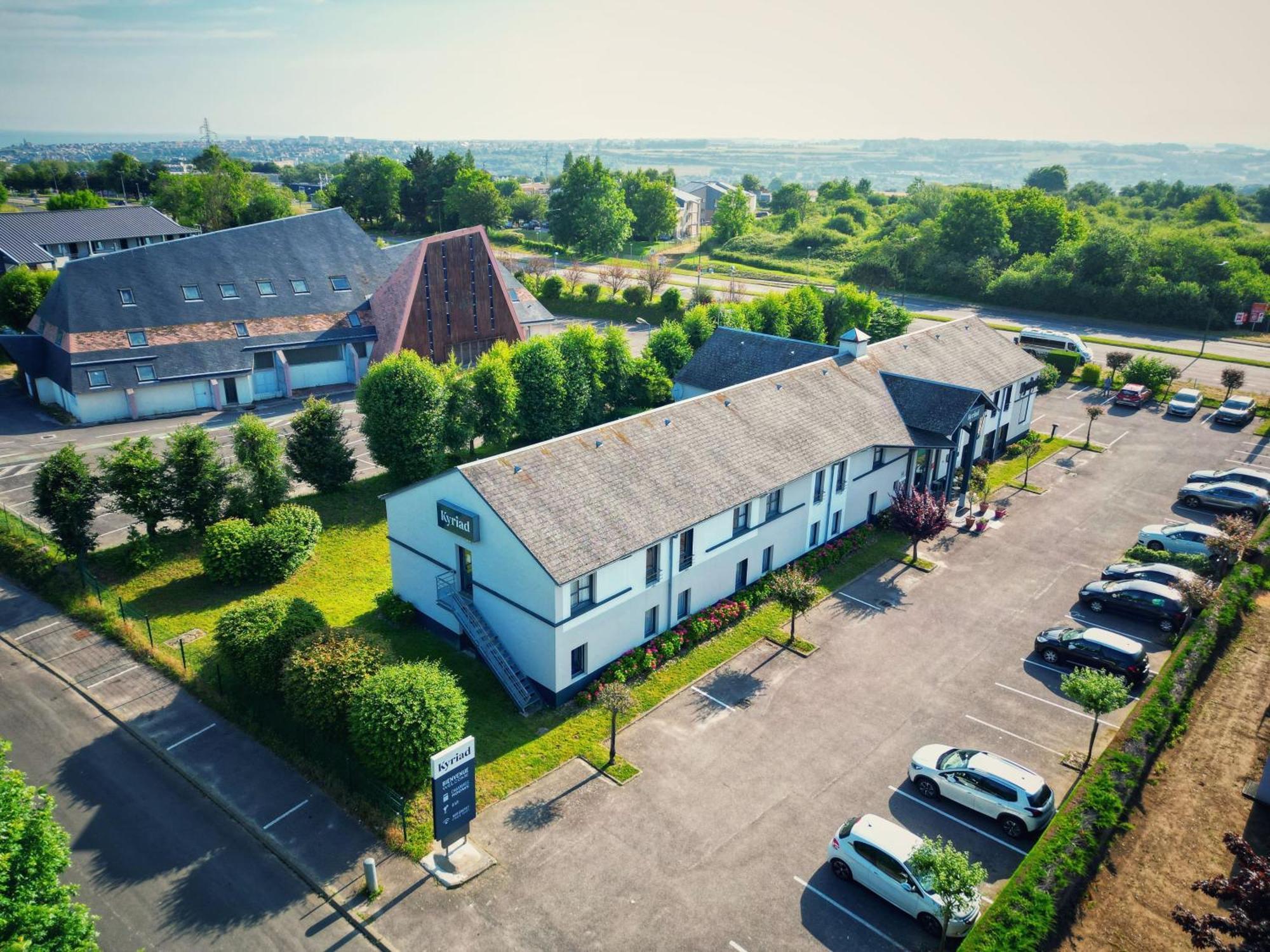 Hotel Kyriad Dieppe Saint-Aubin-sur-Scie Kültér fotó